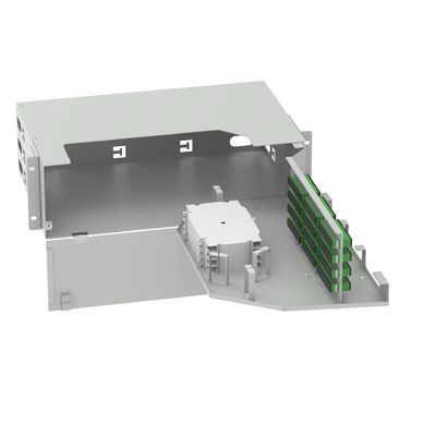 Direct 96 Cores SC APC Typ Swing Patch Panel für Netzwerk FTTH Projekte 5 ODN Netzwerk