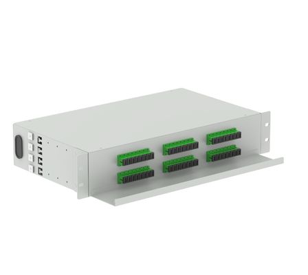 48 Ports SC APC 19 Zoll optischer Verteilerrahmen für Netzwerk-FTTH-Infrastruktur 5