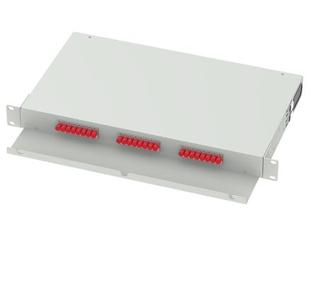 Best 24 Ports FC UPC Optical Distribution Frame 19 Zoll Patch Panel für das Netzwerk FTTX 5