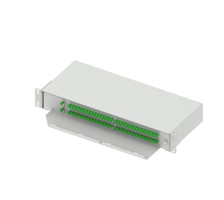 Suboptischer Verteilerrahmen 19 Zoll FC/APC Swing-Typ für Netzwerk und FTTX Zeit 5 Jahre