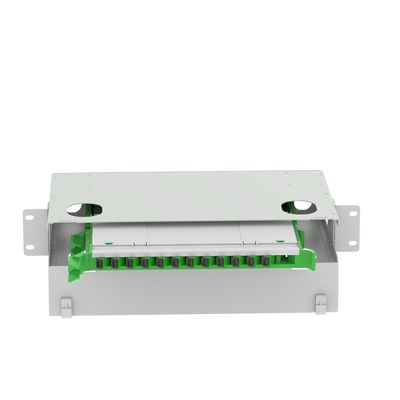 Datenzentrum optische Verteilungseinheit 24 Port SC-Typ Fiber Patch Panel mit 5 Zeit