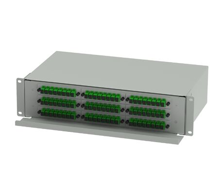 SC UPC Connector Glasfaserverteilpatchpanel für FTTH-Netzwerk im Rechenzentrum