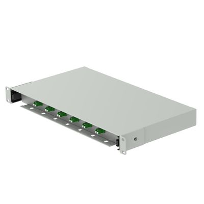 FTTX Suboptischer Verteilerrahmen Glasfaserpatchpanel mit LC-Konnektoren