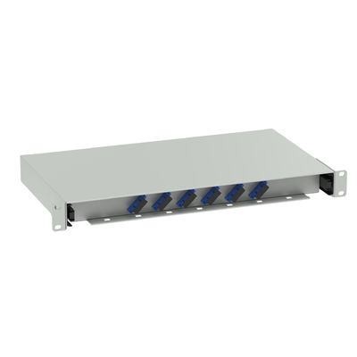 FTTX Weiß SC-Typ Glasfaserverteilpatchpanel für optimale Netzwerkleistung