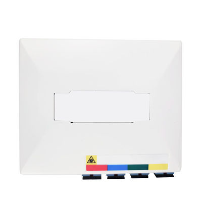 Innenraum 4 Kerne UPC Kunststofffaseroptische Gesichtsplatte Steckdose Panel mit 100 * 80 * 30mm Größe