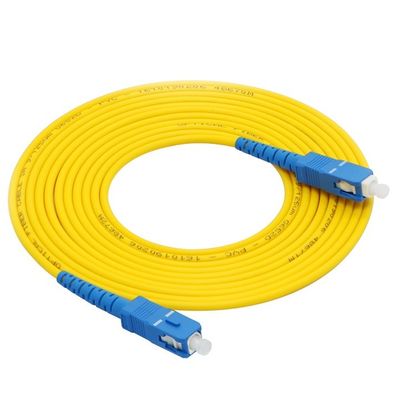 Langfristige Glasfaserverbindung SC Glasfaser Pigtail Patchcord mit 5 Zeiten