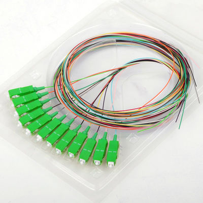 Langfristige Glasfaserverbindung SC Glasfaser Pigtail Patchcord mit 5 Zeiten