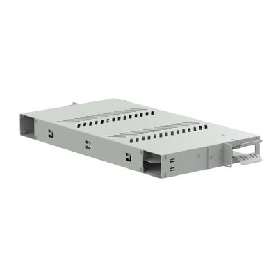 FTTX 24 Ports Sub ODF Swing Typ SC APC Glasfaser-Patch-Panel für optische Geräte