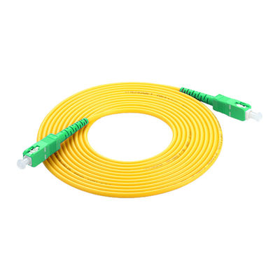 Optische Glasfaserverbindung SC Glasfaserpatchcord für APC-Ausrüstung 5