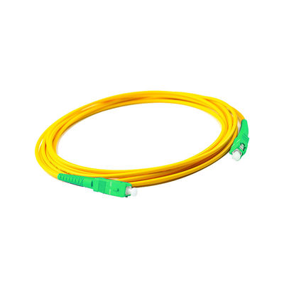 Optische Glasfaserverbindung SC Glasfaserpatchcord für APC-Ausrüstung 5