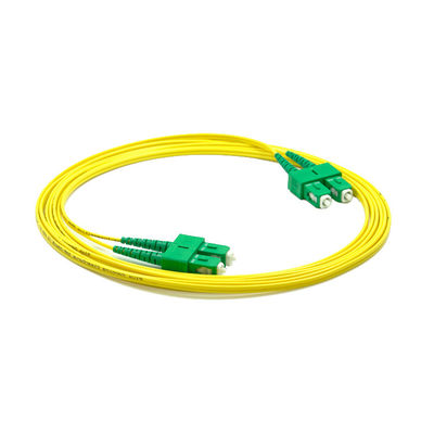 Optische Glasfaserverbindung SC Glasfaserpatchcord für APC-Ausrüstung 5