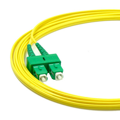 Optische Glasfaserverbindung SC Glasfaserpatchcord für APC-Ausrüstung 5
