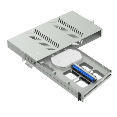 Datenzentrum Optimal 24 Ports 19 Zoll Swing Typ SC UPC Glasfaser Patch Panel Sub ODF