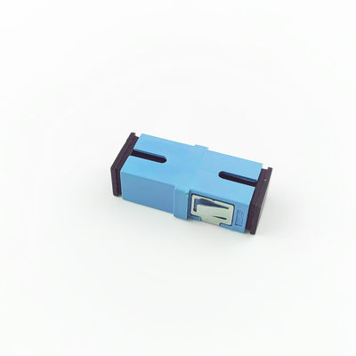 1 Port PBT Material Ohrlose Staubdichte Simplex Kopplung SC Glasfaseradapter mit UPC