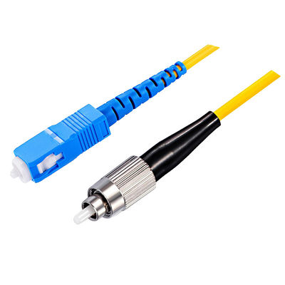 Funktion der Glasfaserverbindung Anpassungsfähige Länge SC FC Glasfaser Patchcord
