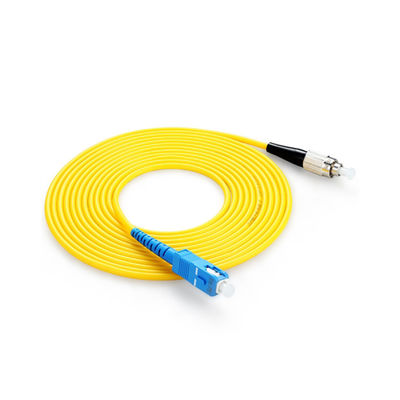 Funktion der Glasfaserverbindung Anpassungsfähige Länge SC FC Glasfaser Patchcord