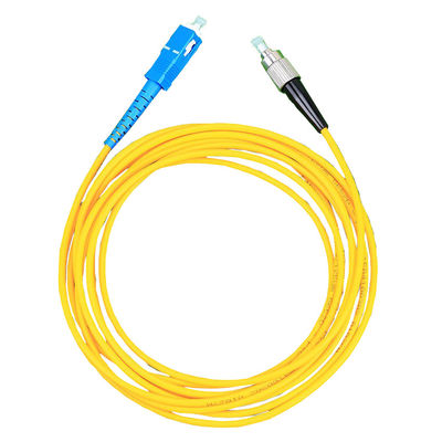 Funktion der Glasfaserverbindung Anpassungsfähige Länge SC FC Glasfaser Patchcord