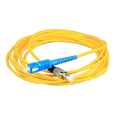 Funktion der Glasfaserverbindung Anpassungsfähige Länge SC FC Glasfaser Patchcord