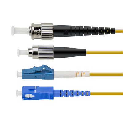 Funktion der Glasfaserverbindung Anpassungsfähige Länge SC FC Glasfaser Patchcord