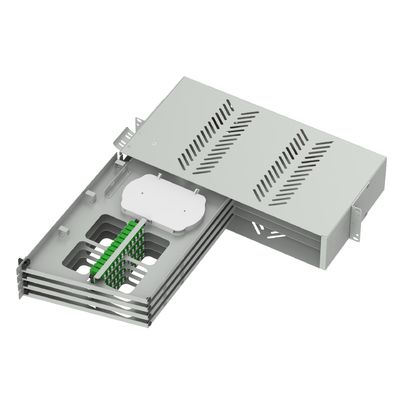 19 Zoll Datenzentrum Glasfaser Patch Panel Sub ODF mit LC APC Swing Typ und 5