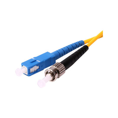 Anpassungsfähige Länge SC ST Glasfaserpatchcord für erstklassige Geräte