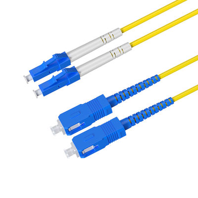 Optische Faserverbindung Optische Faser Patchcord SC UPC LC UPC mit 5