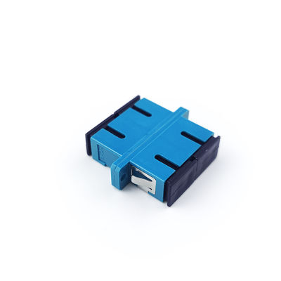 FTTH SC Glasfaseradapter mit UPC-Dustproof-Duplex-Kopplung PBT-Material