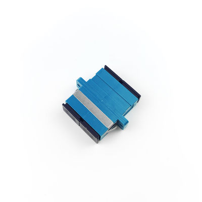 FTTH SC Glasfaseradapter mit UPC-Dustproof-Duplex-Kopplung PBT-Material