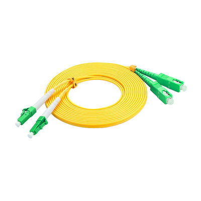 Anpassungsfähige Länge günstige SCAPC LCAPC Fiber Pigtail Patchcord für verbesserte Fasern