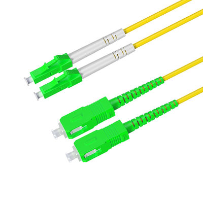Anpassungsfähige Länge günstige SCAPC LCAPC Fiber Pigtail Patchcord für verbesserte Fasern
