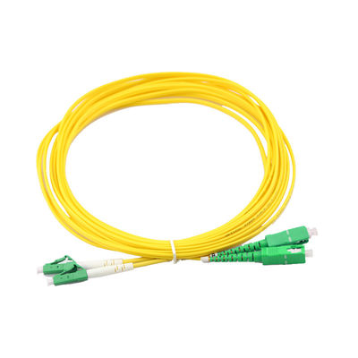 Anpassungsfähige Länge günstige SCAPC LCAPC Fiber Pigtail Patchcord für verbesserte Fasern