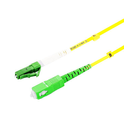 Anpassungsfähige Länge günstige SCAPC LCAPC Fiber Pigtail Patchcord für verbesserte Fasern