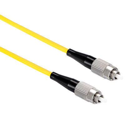 Anpassbare Länge FC Glasfaser-Patchcord-Ausrüstung für die Glasfaserverbindung