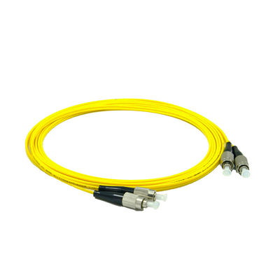 Anpassbare Länge FC Glasfaser-Patchcord-Ausrüstung für die Glasfaserverbindung