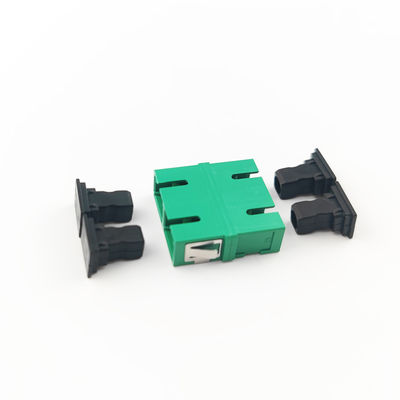 5 PBT Ohrlose Staubdichte Duplex-Kopplung SC Glasfaseradapter mit APC