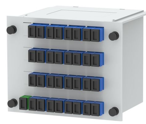 FTTX PLC Splitter-Insertion mit Glasfaser 1x2 1x4 1x8 1x16 1x32 1x64 mit SC/UPC 5
