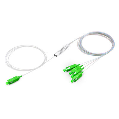 1310nm 1550nm Wellenlänge PLC Glasfaser Splitter für Netzwerk FTTX angepasste Länge