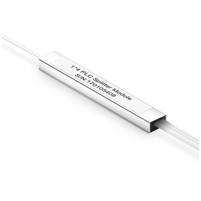 1310nm 1550nm Wellenlänge PLC Glasfaser Splitter für Netzwerk FTTX angepasste Länge