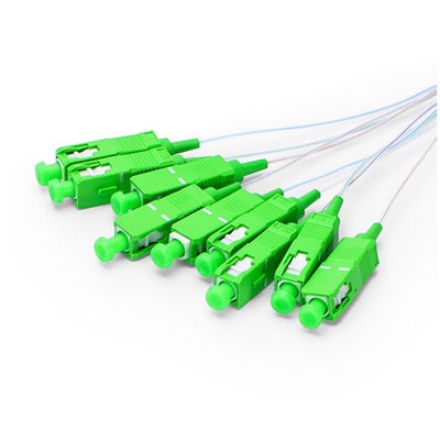 1310nm 1550nm Wellenlänge PLC Glasfaser Splitter für Netzwerk FTTX angepasste Länge