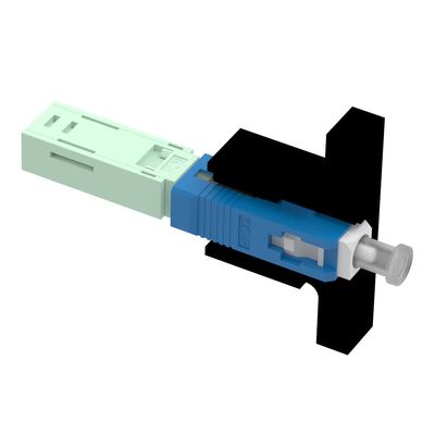 Simplex SC Faseroptischer Schnellanschluss UPC poliert für Dropkabel FTTH Feldmontage
