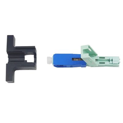 Simplex SC Faseroptischer Schnellanschluss UPC poliert für Dropkabel FTTH Feldmontage