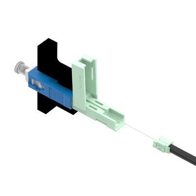Simplex SC Faseroptischer Schnellanschluss UPC poliert für Dropkabel FTTH Feldmontage
