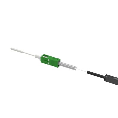 Netzwerk-FTTH-Simplex-SC-Optische Faser-Schnellanschluss mit 10-facher Wiederverwendung und UPC-Polierung