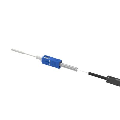 Netzwerk-FTTH-Simplex-SC-Optische Faser-Schnellanschluss mit 10-facher Wiederverwendung und UPC-Polierung