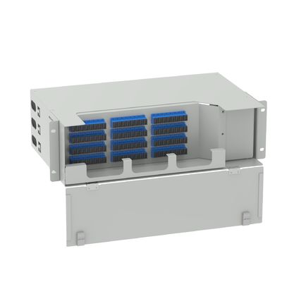 FTTX 19 Zoll optischer Verteilrahmen mit Swing Patch Panel SC UPC Typ ODN Netzwerk