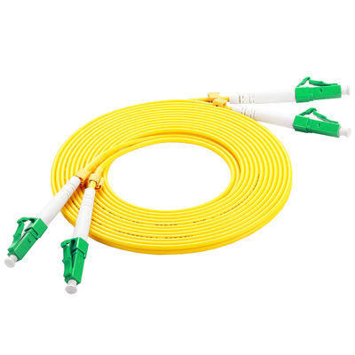 Anpassbarer Längen-LC-APC-Optische Faser-Patchcord für verbesserte FTTH-Leistung