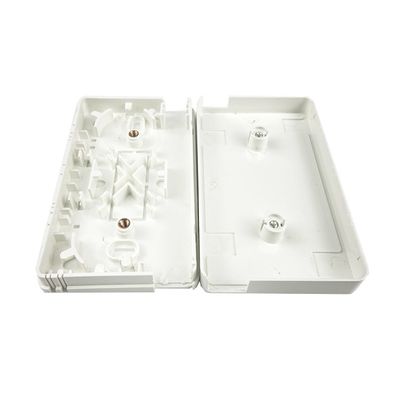 ABS 2-Cores Plastikfaseroptische Gesichtsplatte Steckdosen-Panel für Indoor FTTX Netzwerk
