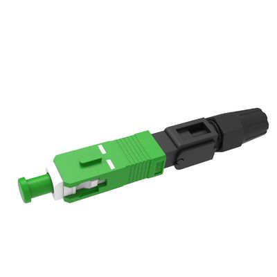 Simplex SC Glasfaser-Schnellanschluss UPC poliert für FTTH-Feldmontage im Netzwerk