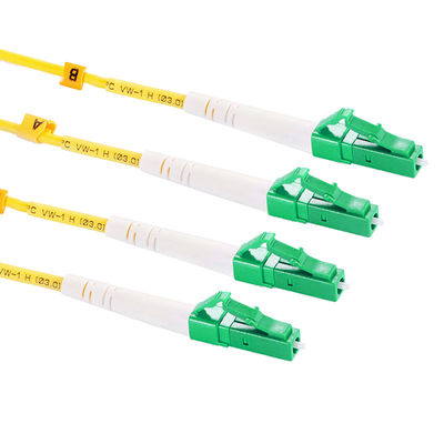 Anpassbarer Längen-LC-APC-Optische Faser-Patchcord für verbesserte FTTH-Leistung
