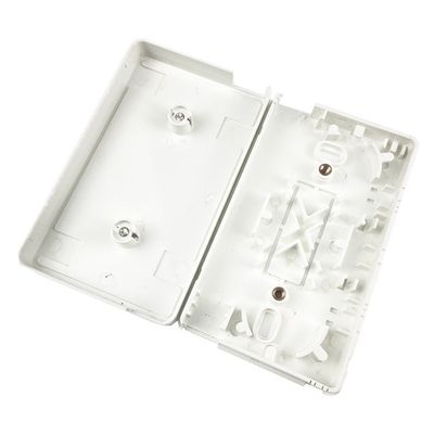 ABS 2-Cores Plastikfaseroptische Gesichtsplatte Steckdosen-Panel für Indoor FTTX Netzwerk